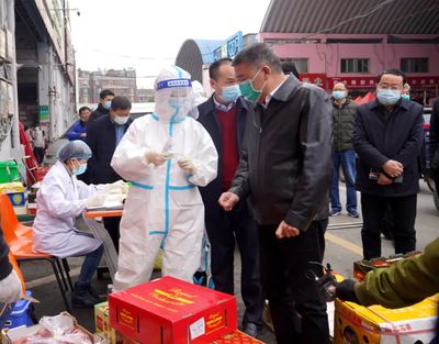 徐云輝到南昌深圳農產品批發市場開展食用農產品批發督導檢查